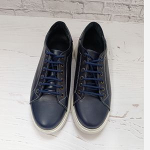 مشخصات کفش مردانه ونس شیک چرم طبیعی دست دوز مدل تونی سرمه ای 