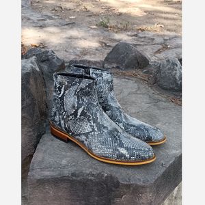 قیمت ارزان نیم بوت مردانه رسمی خاص چرم طبیعی آلپاین پوست ماری نچرال 