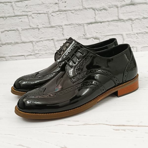 کفش پسرانه زنانه چرم دستدوز  مدل ویلی مشکی