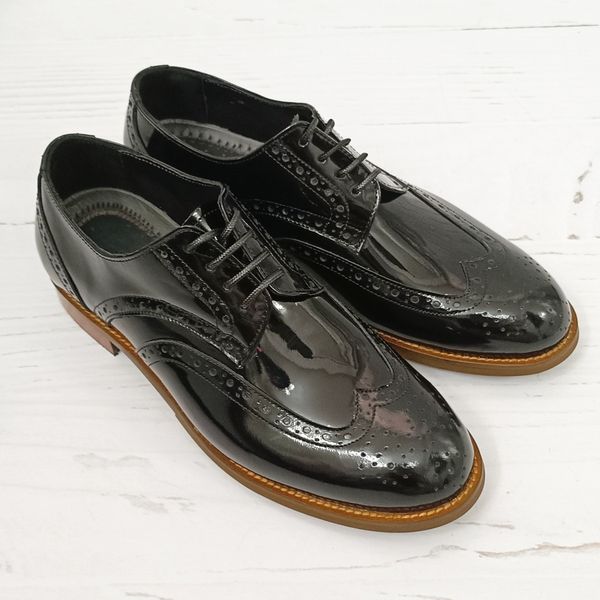 کفش پسرانه زنانه چرم دستدوز  مدل ویلی مشکی