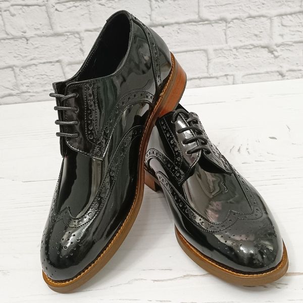 کفش پسرانه زنانه چرم دستدوز  مدل ویلی مشکی