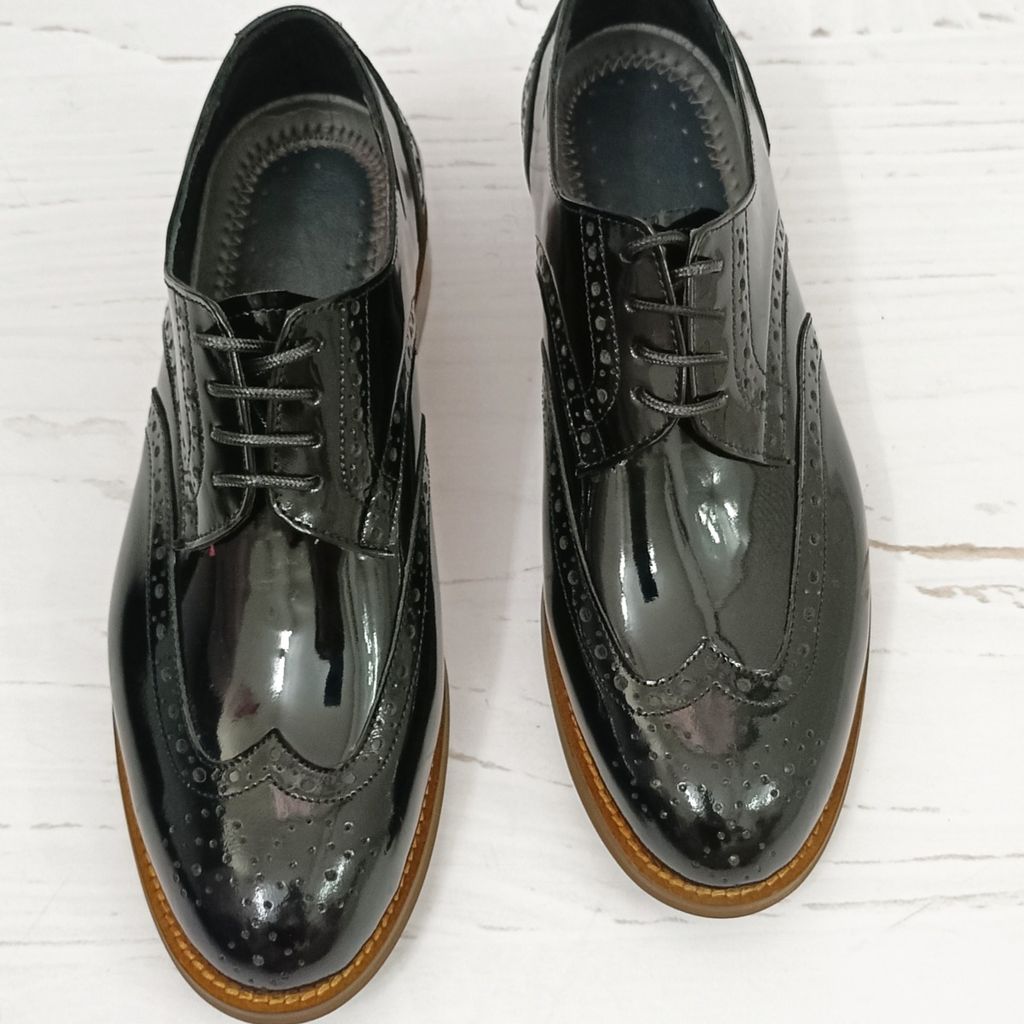 خرید آنلاین کفش پسرانه زنانه چرم دستدوز  مدل ویلی مشکی