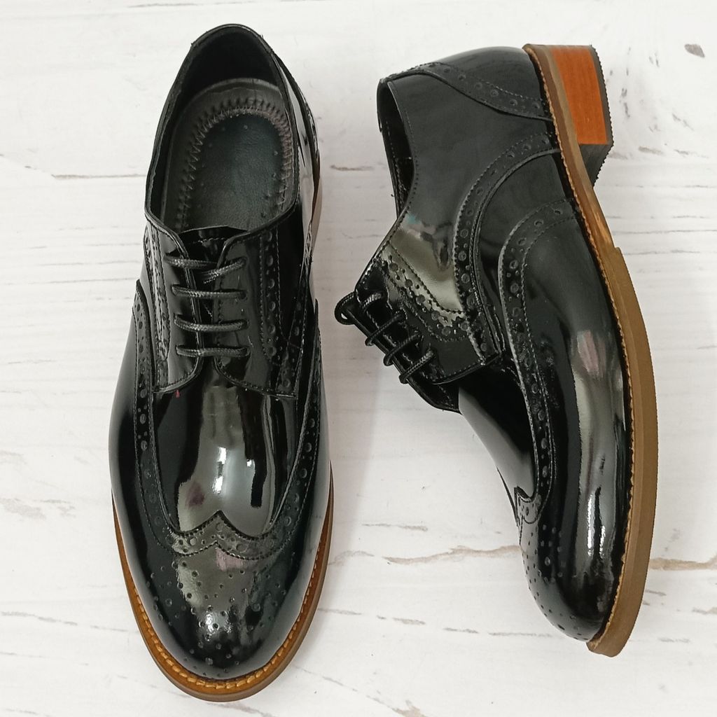 خرید انلاین کفش پسرانه زنانه چرم دستدوز  مدل ویلی مشکی