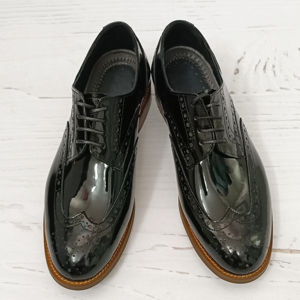 کفش پسرانه زنانه چرم دستدوز  مدل ویلی مشکی