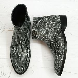 خرید اینترنتی نیم بوت مردانه رسمی خاص چرم طبیعی آلپاین پوست ماری 