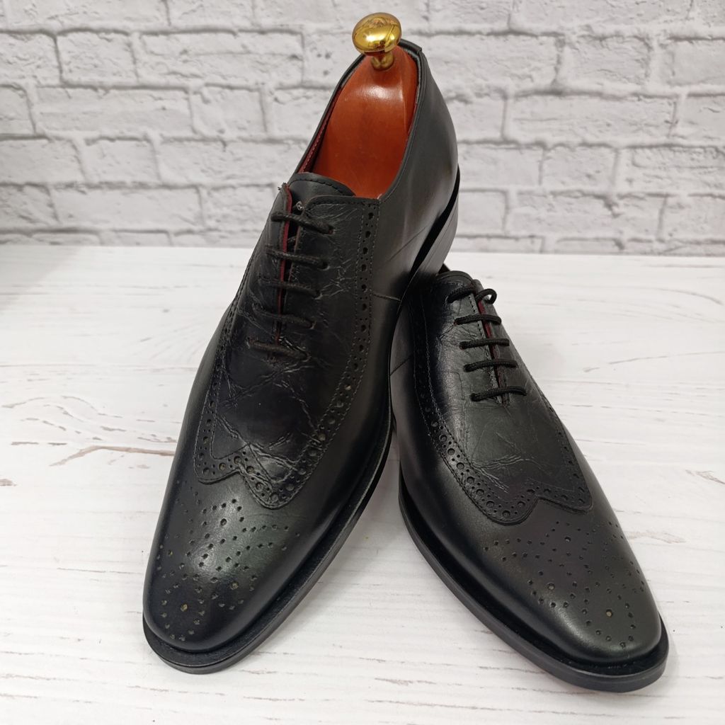 خرید اینترنتی کفش مردانه مجلسی چرم طبیعی دستدوز مدل ونیز