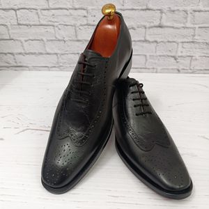 خرید اینترنتی کفش مردانه مجلسی چرم طبیعی دستدوز مدل ونیز