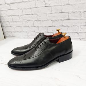 قیمت ارزان کفش مردانه مجلسی چرم طبیعی دستدوز مدل ونیز