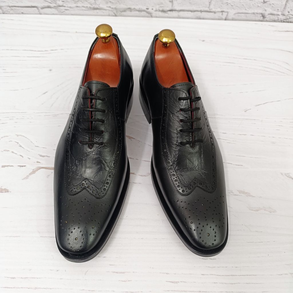 خرید اینترنتی کفش مردانه مجلسی چرم طبیعی دستدوز مدل ونیز