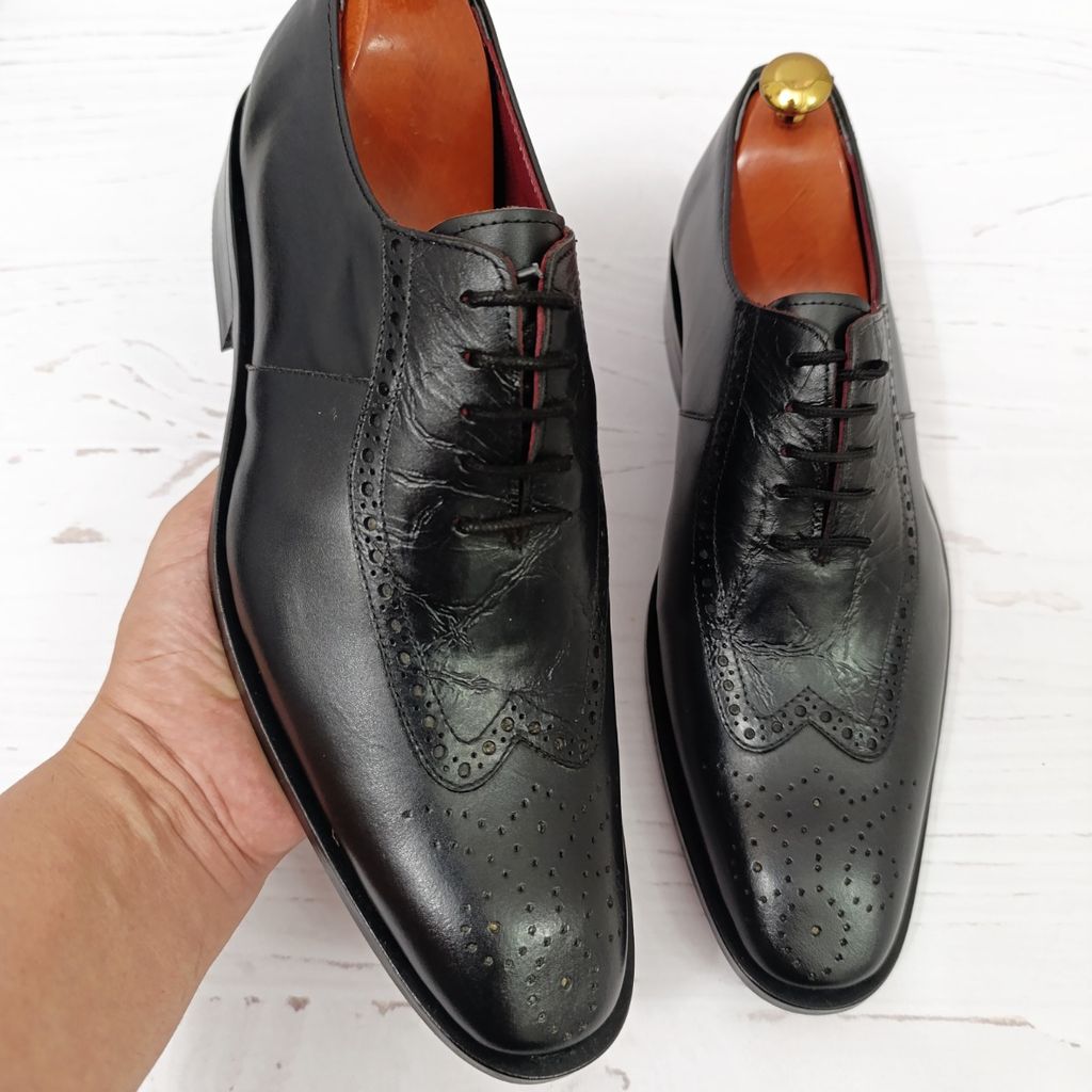 خرید آنلاین کفش مردانه مجلسی چرم طبیعی دستدوز مدل ونیز