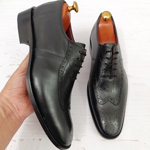 خرید اینترنتی کفش مردانه مجلسی چرم طبیعی دستدوز مدل ونیز