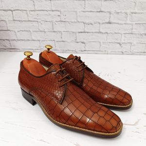 خرید اینترنتی کفش مردانه زیره چرم طبیعی گاومیش مدل آریزونا تک سایز