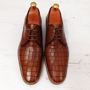 خرید انلاین کفش مردانه زیره چرم طبیعی گاومیش مدل آریزونا تک سایز