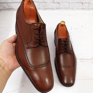 خرید اینترنتی کفش مردانه زیره چرم طبیعی گاومیش مدل ملبورن مشکی تک سایز