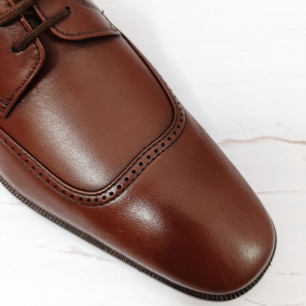 قیمت ارزان کفش مردانه زیره چرم طبیعی گاومیش مدل ملبورن مشکی تک سایز