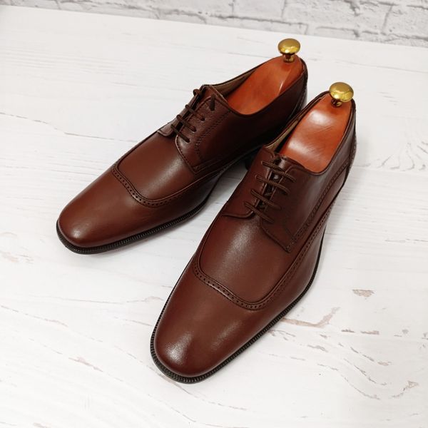 کفش مردانه زیره چرم طبیعی گاومیش مدل ملبورن مشکی تک سایز