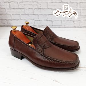 قیمت کفش مردانه زیره چرم طبیعی گاومیش مدل فانتوف تک سایز