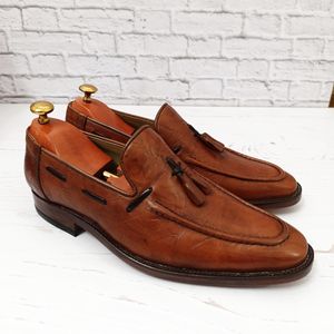 فروش اینترنتی کفش مردانه زیره چرم طبیعی گاومیش مدل آلبرت تک سایز