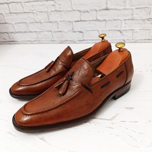 خرید آنلاین کفش مردانه زیره چرم طبیعی گاومیش مدل آلبرت تک سایز