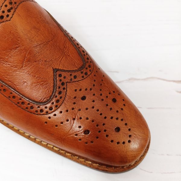 کفش مردانه زیره چرم طبیعی گاومیش مدل کاپری هشترک تک سایز