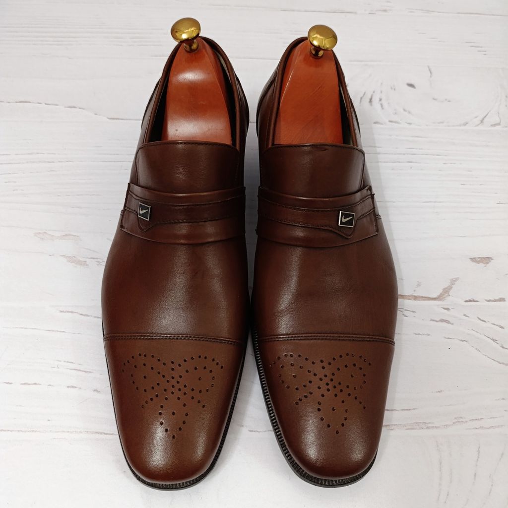 خرید انلاین کفش مردانه زیره چرم طبیعی گاومیش مدل برت تک سایز