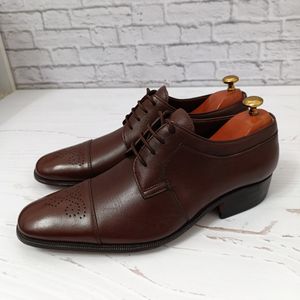 قیمت کفش مردانه زیره چرم طبیعی گاومیش مدل برت بندی تک سایز