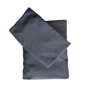 فروش اینترنتی روتختی کشدار پارچه میکروبراش مدل Simple یکنفره 2تکه (رنگ طوسی)
