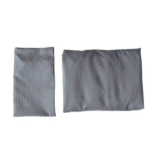 قیمت ارزان روتختی کشدار پارچه میکروبراش مدل Simple یکنفره 2تکه (رنگ طوسی)