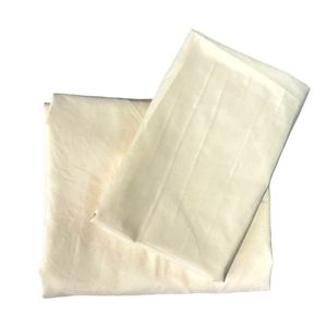 قیمت ارزان روتختی کشدار پارچه میکروبراش مدل Simple یکنفره 2تکه (رنگ کرم)
