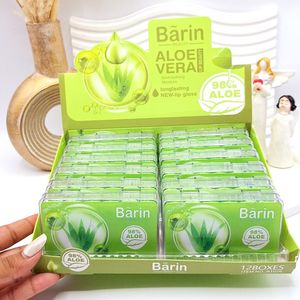 مشخصات باکس 6 تایی لیپ گلاس رایحه آلویه ورا برند Barin