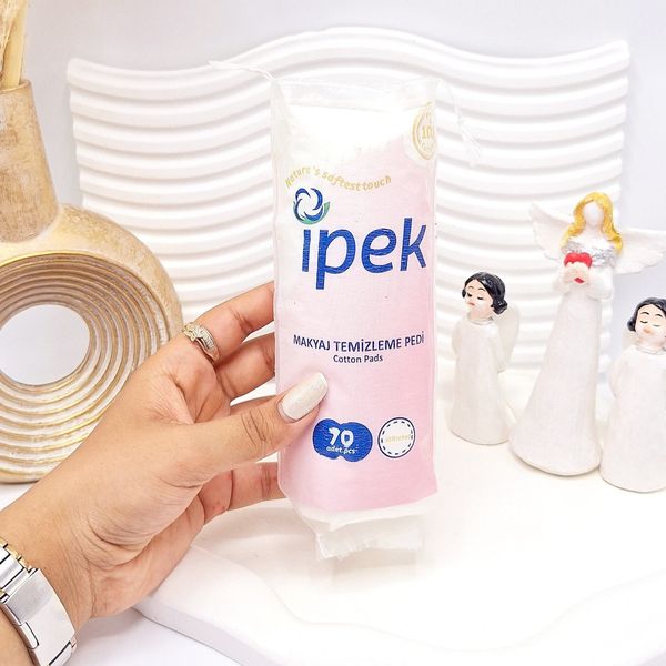 پد آرایش پاک کن 70عددی برند ipek