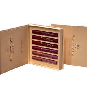 قیمت ارزان پک رژ لب مایع 6 تایی رومانتیک مات ROMANTIC MATTE سری A