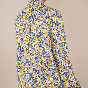 خرید آنلاین شومیز گلدار رزالی پاد