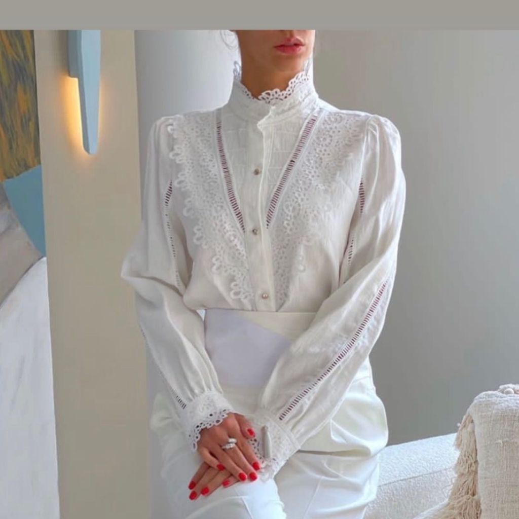 خرید آنلاین شومیز مجلسی زنانه مدل شقایق