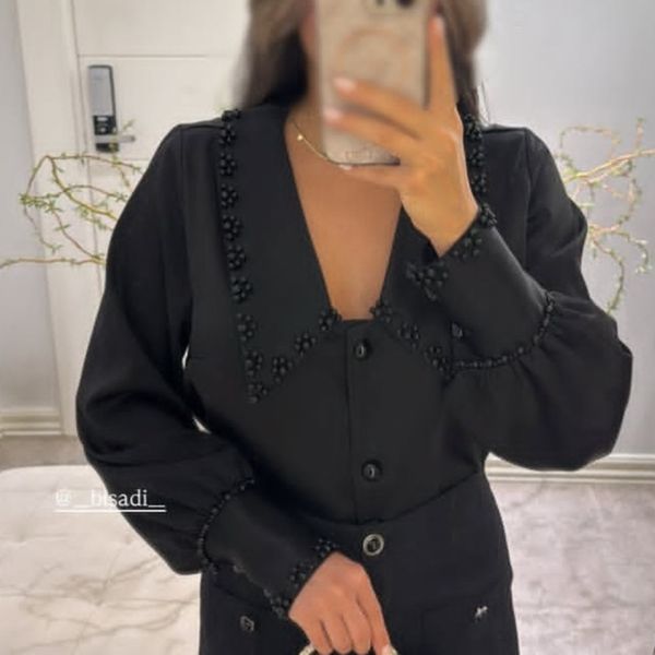 شومیز مجلسی ساتن زنانه مدل هورا