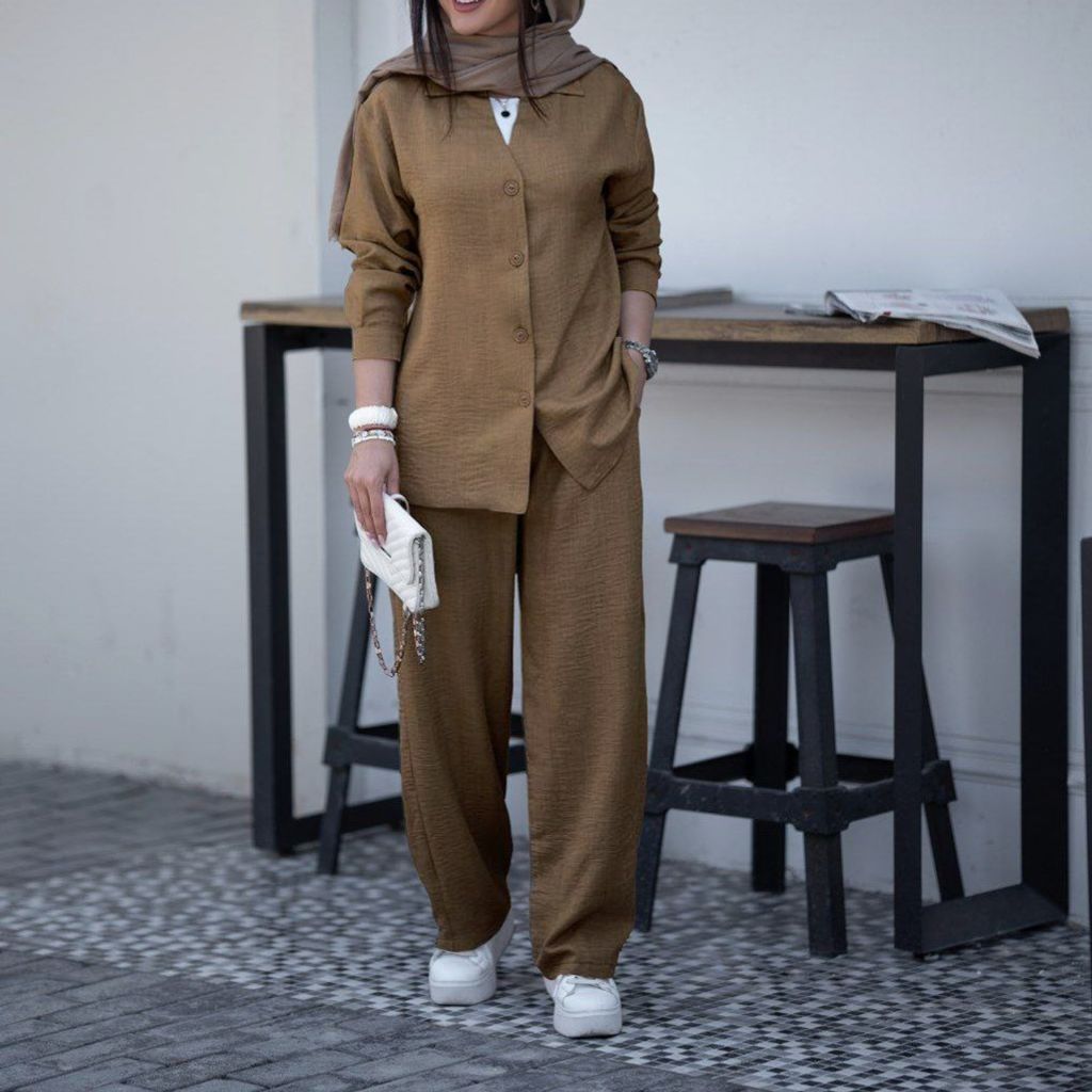 خرید آنلاین شومیز شلوار روژیار