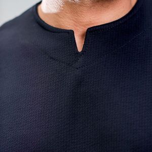 خرید آنلاین تیشرت آستین کوتاه یقه کوبایی مدل Asam ( در چند رنگبندی )