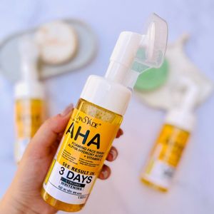 قیمت ارزان فوم شستشوی صورتAHA(فیس براش دار )