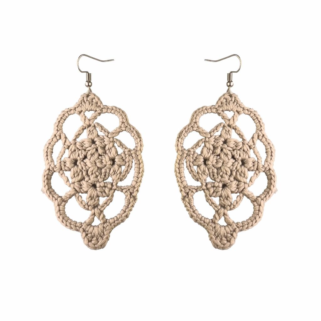 قیمت گوشواره دست ساز قلاب بافی - Gosh - 001