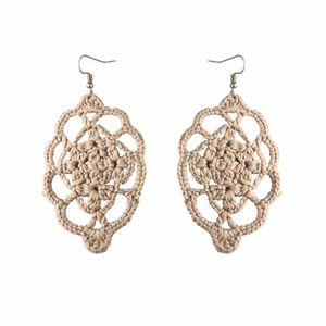 قیمت گوشواره دست ساز قلاب بافی - Gosh - 001