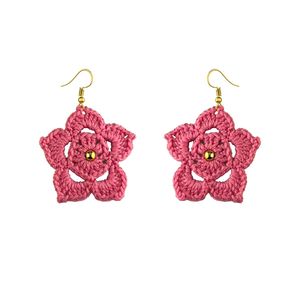 خرید انلاین گوشواره دست ساز قلاب بافی - Gosh - 002