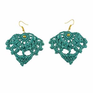 فروش اینترنتی گوشواره دست ساز قلاب بافی - Gosh - 003