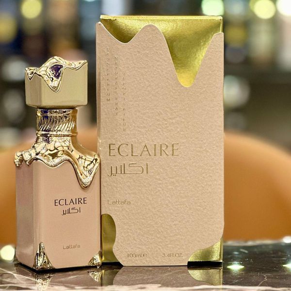 عطر لاکچری زنانه اکلایر لطافه  Lattafa Eclaire - هولوگرام اورجینال لطافه