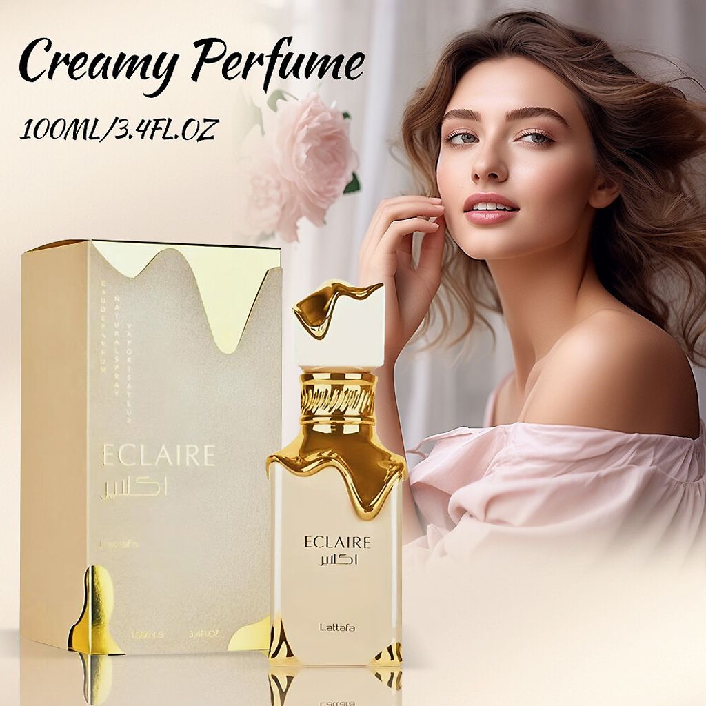 خرید اینترنتی عطر لاکچری زنانه اکلایر لطافه  Lattafa Eclaire - هولوگرام اورجینال لطافه