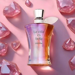 خرید اینترنتی عطر جدید زنانه لانکوم لا ویه است بله سولیل کریستال فراگرنس ورد - اورجینال
