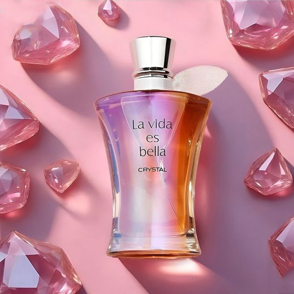 عطر جدید زنانه لانکوم لا ویه است بله سولیل کریستال فراگرنس ورد - اورجینال