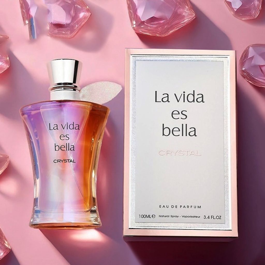 مشخصات عطر جدید زنانه لانکوم لا ویه است بله سولیل کریستال فراگرنس ورد - اورجینال