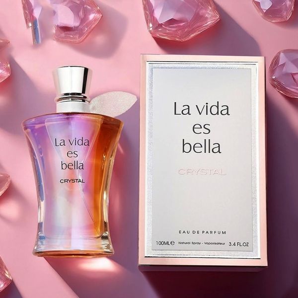 عطر جدید زنانه لانکوم لا ویه است بله سولیل کریستال فراگرنس ورد - اورجینال