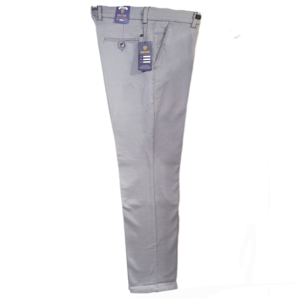 خرید اینترنتی شلوار کتان مردانه کلاسیک طوسی