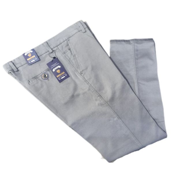 شلوار کتان مردانه کلاسیک طوسی